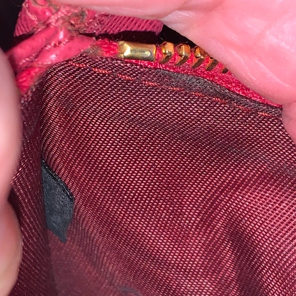 PRADA Saffino leather long wallet. Pink bow π - Picture 9 of 9